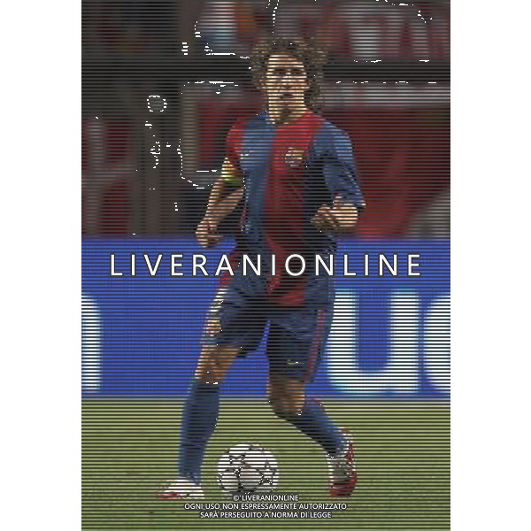 Monaco Montecarlo 25/08/2006 Supercoppa Europea 2006 barcellona-siviglia 0:3 nella foto puyol carles ph marco luzzani/ag aldo liverani s.a.s.