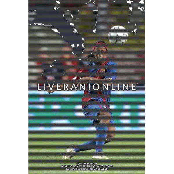 Monaco Montecarlo 25/08/2006 Supercoppa Europea 2006 barcellona-siviglia 0:3 nella foto ronaldinho ph marco luzzani/ag aldo liverani s.a.s.