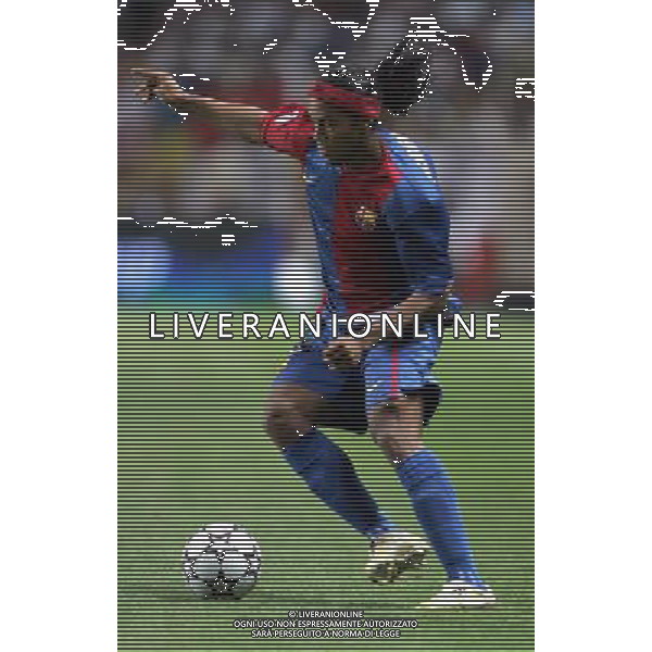Monaco Montecarlo 25/08/2006 Supercoppa Europea 2006 barcellona-siviglia 0:3 nella foto ronaldinho ph marco luzzani/ag aldo liverani s.a.s.