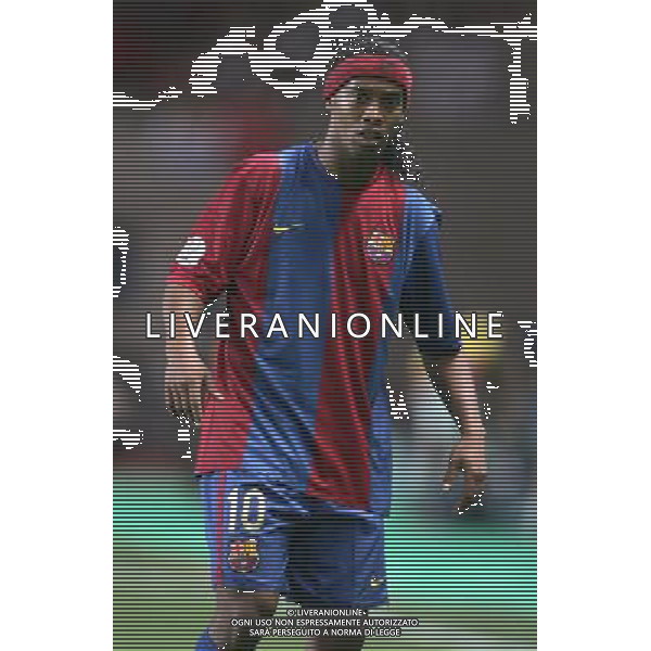 Monaco Montecarlo 25/08/2006 Supercoppa Europea 2006 barcellona-siviglia 0:3 nella foto ronaldinho ph marco luzzani/ag aldo liverani s.a.s.