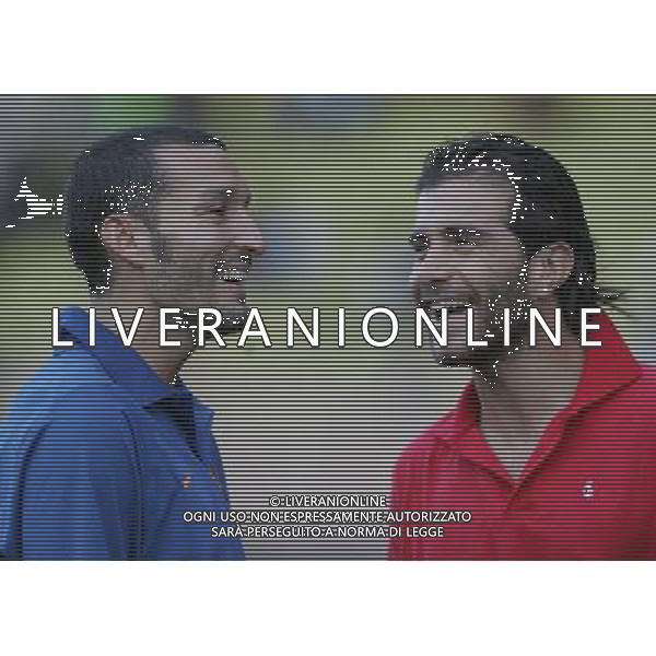 Monaco Montecarlo 25/08/2006 Supercoppa Europea 2006 barcellona-siviglia 0:3 nella foto zambrotta e maresca ph marco luzzani/ag aldo liverani s.a.s.