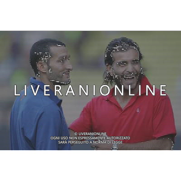 Monaco Montecarlo 25/08/2006 Supercoppa Europea 2006 barcellona-siviglia 0:3 nella foto zambrotta e maresca ph marco luzzani/ag aldo liverani s.a.s.