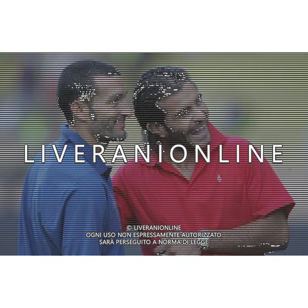 Monaco Montecarlo 25/08/2006 Supercoppa Europea 2006 barcellona-siviglia 0:3 nella foto zambrotta e maresca ph marco luzzani/ag aldo liverani s.a.s.