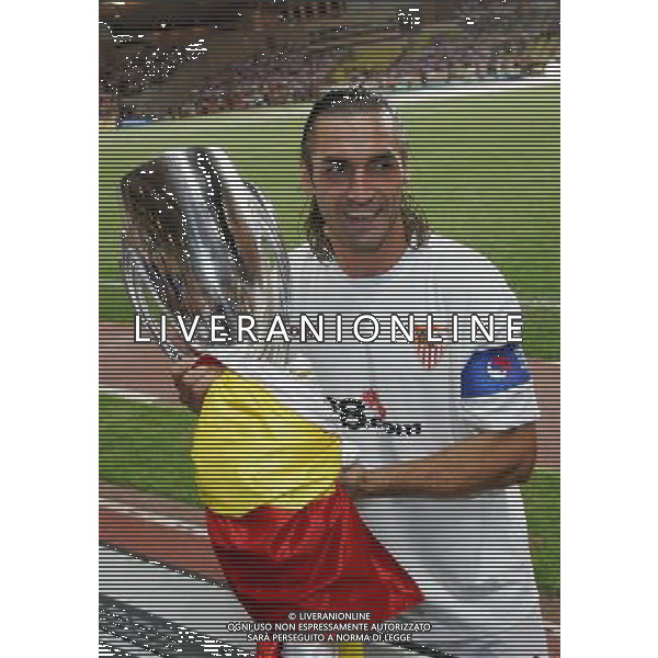 Monaco Montecarlo 25-08-2006 Supercoppa Europea 2006 barcellona-siviglia 0:3 nella foto navarro javi ph marco luzzani/ag aldo liverani s.a.s.