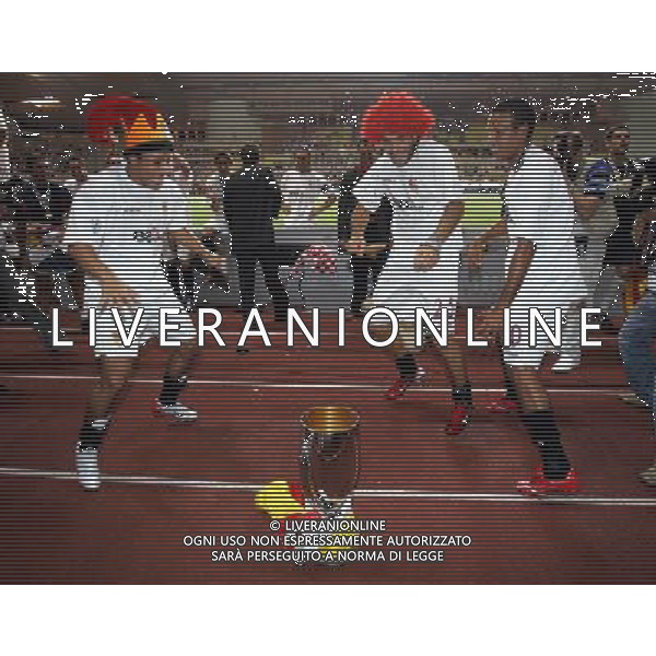 Monaco Montecarlo 25-08-2006 Supercoppa Europea 2006 barcellona-siviglia 0:3 nella foto renato, maresca e luis fabiano ph marco luzzani/ag aldo liverani s.a.s.