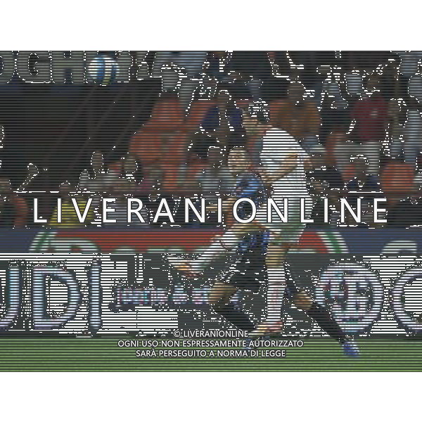 Inter - Roma Supercoppa Italiana 26/08/2006 nella foto fabio grosso con christian panucci ph luzzani/ag. aldo liverani