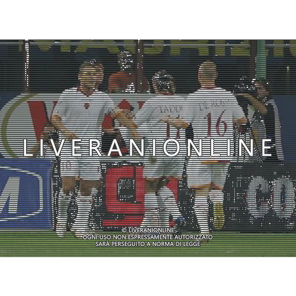 Inter - Roma Supercoppa Italiana 26/08/2006 nella foto esultanza roma ph luzzani/ag. aldo liverani