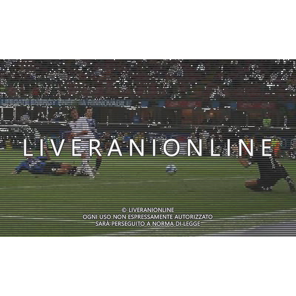 Inter - Roma Supercoppa Italiana 26/08/2006 nella foto il secondo gol di alberto aquilani ph luzzani/ag. aldo liverani