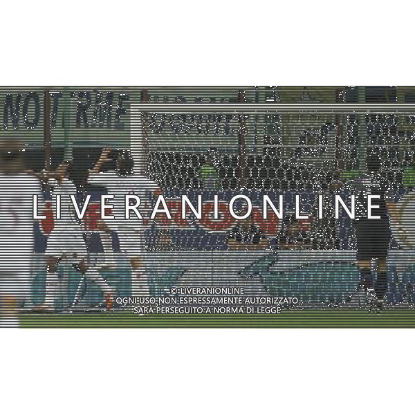 Inter - Roma Supercoppa Italiana 26/08/2006 nella foto il gol di alessandro faiolhe amantino mancini ph luzzani/ag. aldo liverani