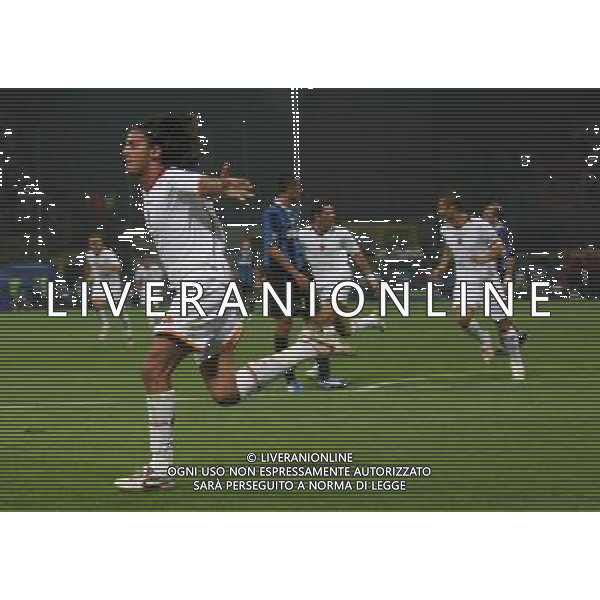 Inter - Roma Supercoppa Italiana 26/08/2006 nella foto esultanza dopo il gol di alberto aquilani ph luzzani/ag. aldo liverani