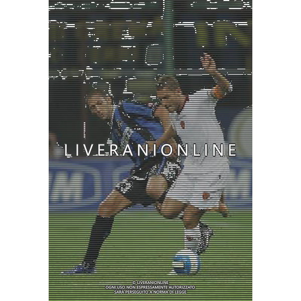Inter - Roma Supercoppa Italiana 26/08/2006 nella foto francesco totti e marco materazzi ph luzzani/ag. aldo liverani