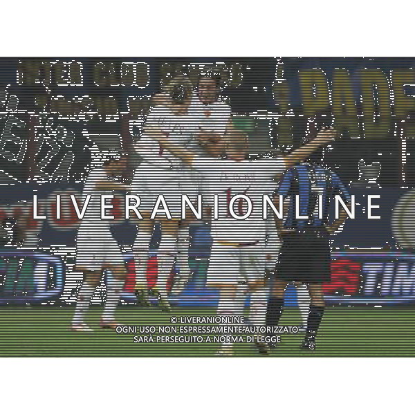 Inter - Roma Supercoppa Italiana 26/08/2006 nella foto esultanza roma ph luzzani/ag. aldo liverani