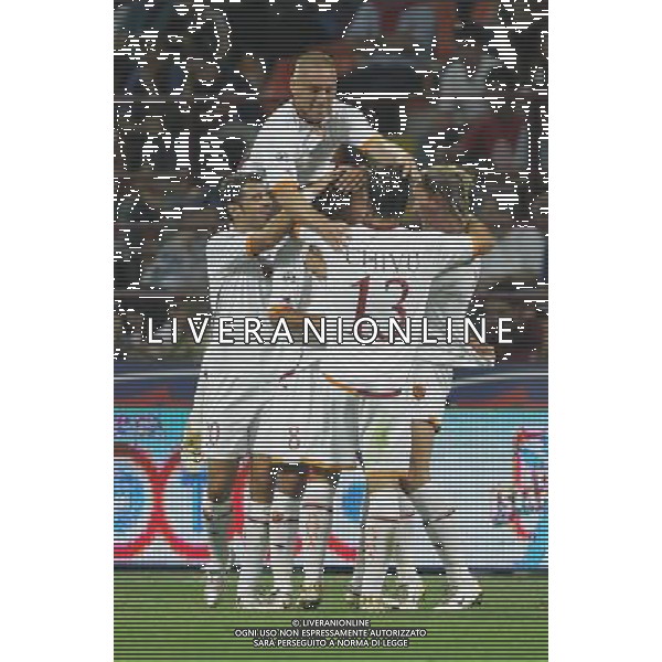 Inter - Roma Supercoppa Italiana 26/08/2006 nella foto esultanza roma ph luzzani/ag. aldo liverani