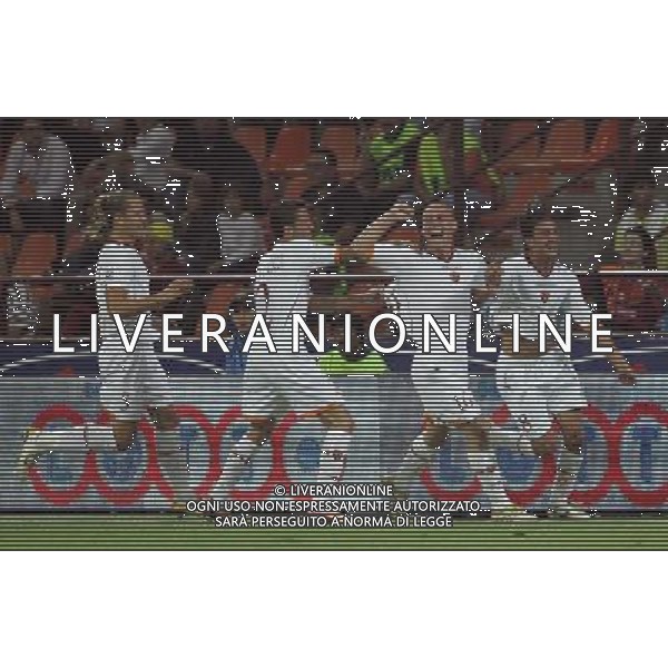 Inter - Roma Supercoppa Italiana 26/08/2006 nella foto esultanza roma ph luzzani/ag. aldo liverani