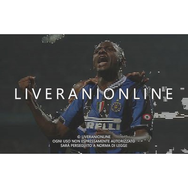 Inter - Roma Supercoppa Italiana 26/08/2006 nella foto esultanza dopo il gol di patrick vieira ph luzzani/ag. aldo liverani