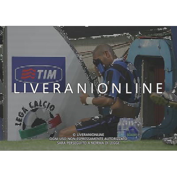 Inter - Roma Supercoppa Italiana 26/08/2006 nella foto la delusione di adriano dopo la sostituzione ph luzzani/ag. aldo liverani