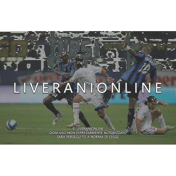 Milano 26-08-2006 inter-roma 4:3 Supercoppa Italiana TIM 2006 nella foto patrick vieira con alberto aquilani * ph marco luzzani/ag aldo liverani s.a.s.