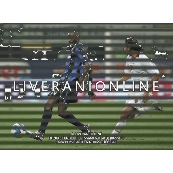 Milano 26-08-2006 inter-roma 4:3 Supercoppa Italiana TIM 2006 nella foto patrick vieira e alberto aquilani* ph marco luzzani/ag aldo liverani s.a.s.