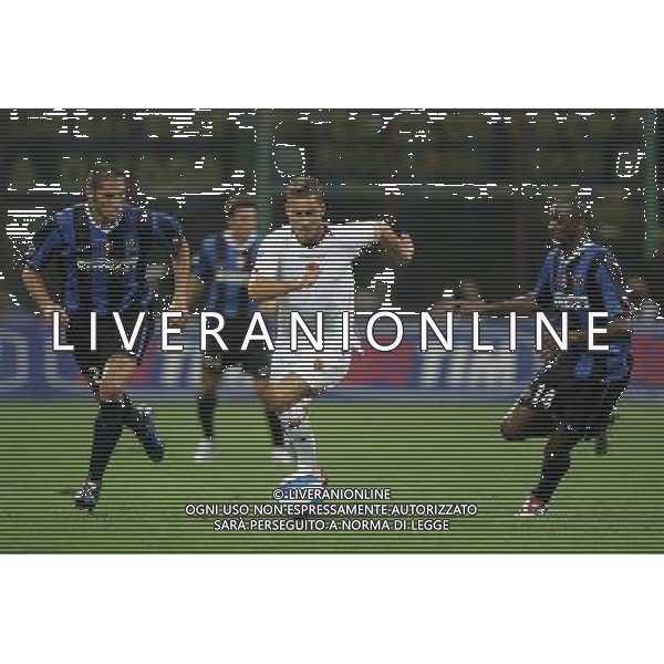 Milano 26-08-2006 inter-roma 4:3 Supercoppa Italiana TIM 2006 nella foto francesco totti marco materazzi e patrick vieira * ph marco luzzani/ag aldo liverani s.a.s.