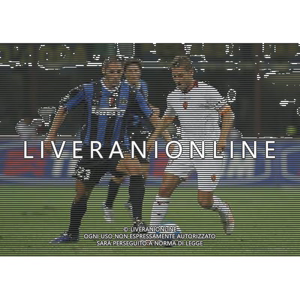 Milano 26-08-2006 inter-roma 4:3 Supercoppa Italiana TIM 2006 nella foto francesco totti e materazzi marco * ph marco luzzani/ag aldo liverani s.a.s.