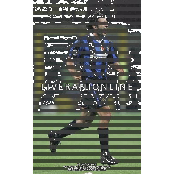 Milano 26-08-2006 inter-roma 4:3 Supercoppa Italiana TIM 2006 nella foto luis figo esultante dopo il gol * ph marco luzzani/ag aldo liverani s.a.s.