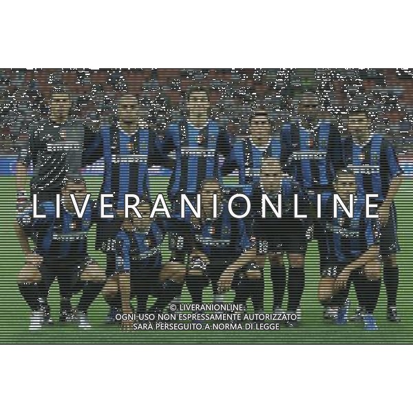 Milano 26-08-2006 inter-roma 4:3 Supercoppa Italiana TIM 2006 nella foto formazione inter * ph marco luzzani/ag aldo liverani s.a.s.