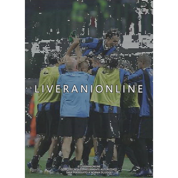 Milano 26-08-2006 inter-roma 4:3 Supercoppa Italiana TIM 2006 nella foto abbracci esultanza inter * ph marco luzzani/ag aldo liverani s.a.s.