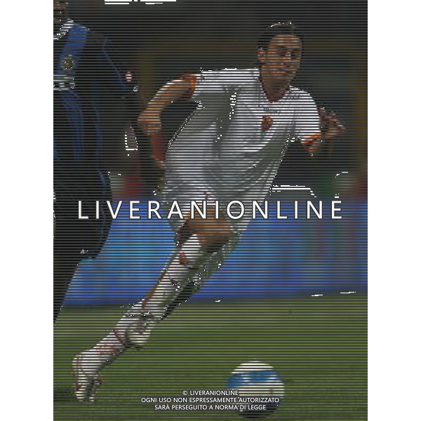 INTER -ROMA SUPERCOPPA ITALIANA TIM 26/08/2006 NELLA FOTO ALBERTO Aquilani esulta agenzia aldo liverani