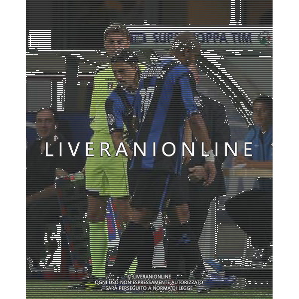 INTER -ROMA SUPERCOPPA ITALIANA TIM 26/08/2006 NELLA FOTO CRESPO HERNAN -ADRIANO agenzia aldo liverani