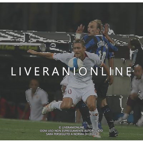 INTER -ROMA SUPERCOPPA ITALIANA TIM 26/08/2006 NELLA FOTO FRANCESCO TOTTI agenzia aldo liverani