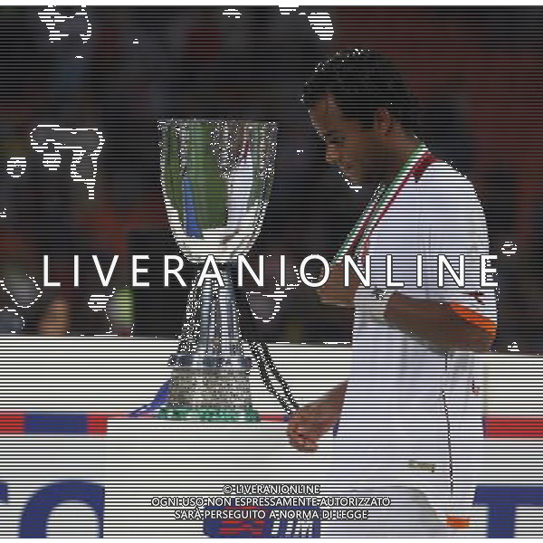 INTER -ROMA SUPERCOPPA ITALIANA TIM 26/08/2006 NELLA FOTO MANCINI ALESSANDRO agenzia aldo liverani