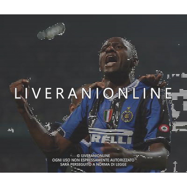 INTER -ROMA SUPERCOPPA ITALIANA TIM 26/08/2006 NELLA FOTO PATRICK VIEIRA-MAICON agenzia aldo liverani