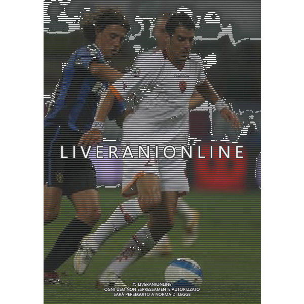 INTER -ROMA SUPERCOPPA ITALIANA TIM 26/08/2006 NELLA FOTO SIMONE PERROTTA agenzia aldo liverani