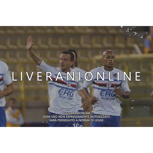 BOLOGNA - SAMPDORIA COPPA ITALIA TIM CUP 27/08/2006 NELLA FOTO ESULTANZA DOPO IL GOL DI FRANCESCO FLACHI FOTO SCHICCHI/AG. ALDO LIVERANI
