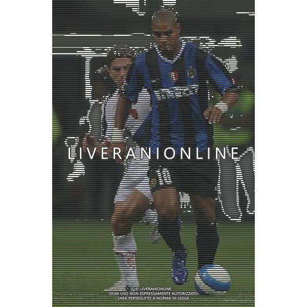 INTER-ROMA SUPERCOPPA ITALIANA 26/08/2006 NELLA FOTO ADRIANO AGENZI ALDO LIVERANI