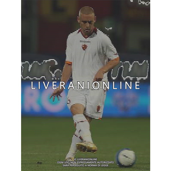 INTER-ROMA SUPERCOPPA ITALIANA 26/08/2006 NELLA FOTO DE ROSSI DANIELE AGENZI ALDO LIVERANI