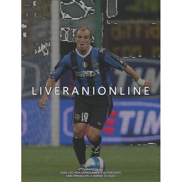 INTER-ROMA SUPERCOPPA ITALIANA 26/08/2006 NELLA FOTO ESTEBAN CAMBIASSO AGENZI ALDO LIVERANI
