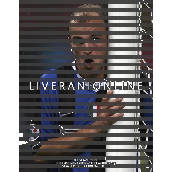 INTER-ROMA SUPERCOPPA ITALIANA 26/08/2006 NELLA FOTO ESTEBAN CAMBIASSO AGENZI ALDO LIVERANI
