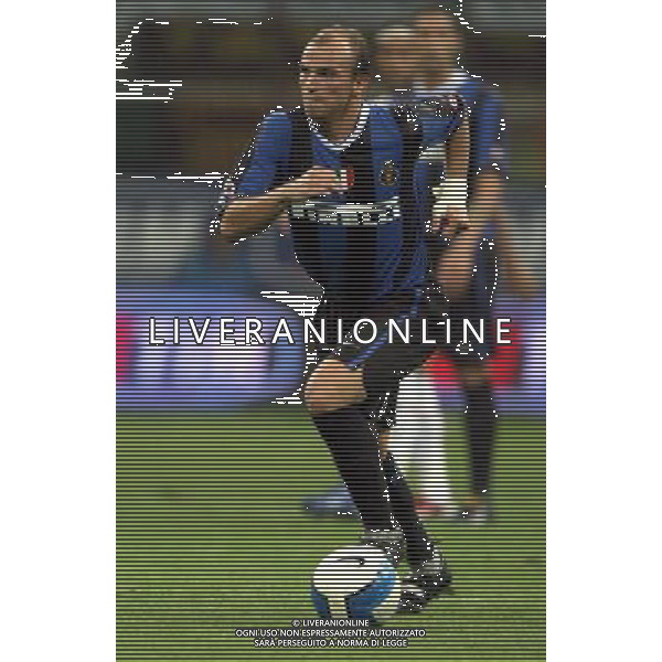 INTER-ROMA SUPERCOPPA ITALIANA 26/08/2006 NELLA FOTO ESTEBAN CAMBIASSO AGENZI ALDO LIVERANI