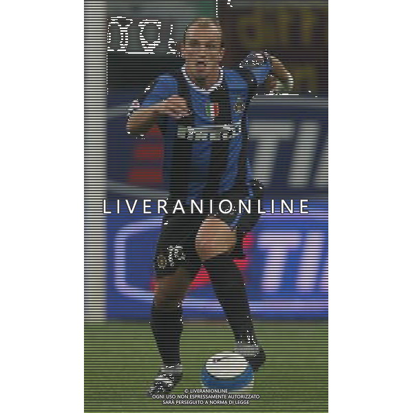 INTER-ROMA SUPERCOPPA ITALIANA 26/08/2006 NELLA FOTO ESTEBAN CAMBIASSO AGENZI ALDO LIVERANI