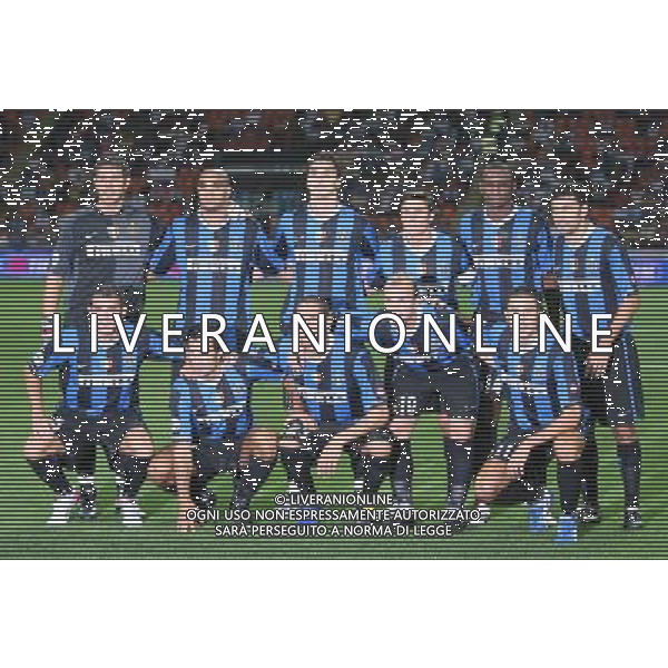 INTER-ROMA SUPERCOPPA ITALIANA 26/08/2006 NELLA FOTO FORMAZIONE INTER 2006/2007 AGENZI ALDO LIVERANI