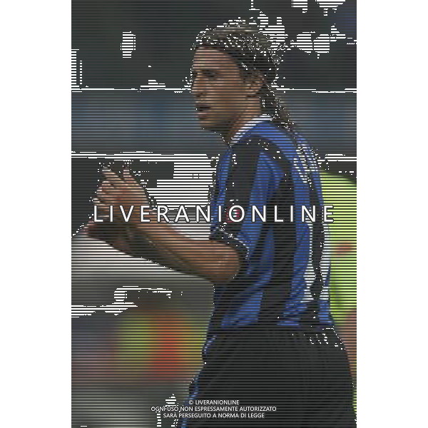 INTER-ROMA SUPERCOPPA ITALIANA 26/08/2006 NELLA FOTO HERNAN CRESPO AGENZI ALDO LIVERANI