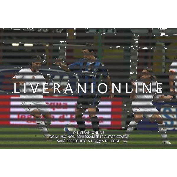 INTER-ROMA SUPERCOPPA ITALIANA 26/08/2006 NELLA FOTO IBRAHIMOVIC-CHIVE-CUFRE AGENZI ALDO LIVERANI