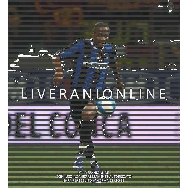 INTER-ROMA SUPERCOPPA ITALIANA 26/08/2006 NELLA FOTO MAICON AGENZI ALDO LIVERANI