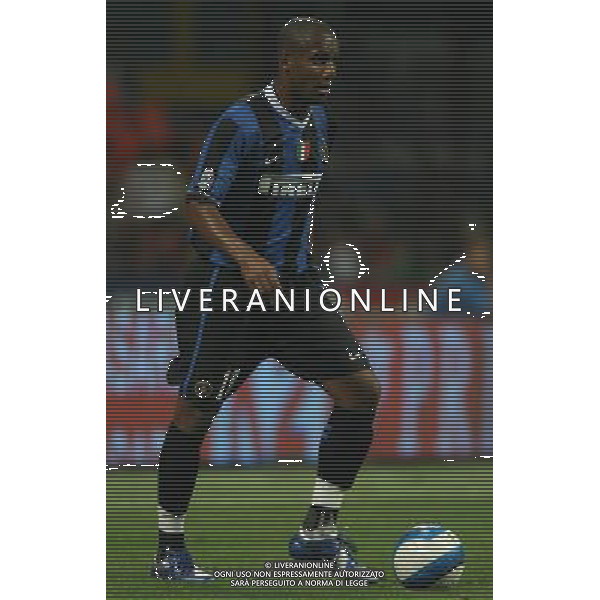 INTER-ROMA SUPERCOPPA ITALIANA 26/08/2006 NELLA FOTO MAICON AGENZI ALDO LIVERANI