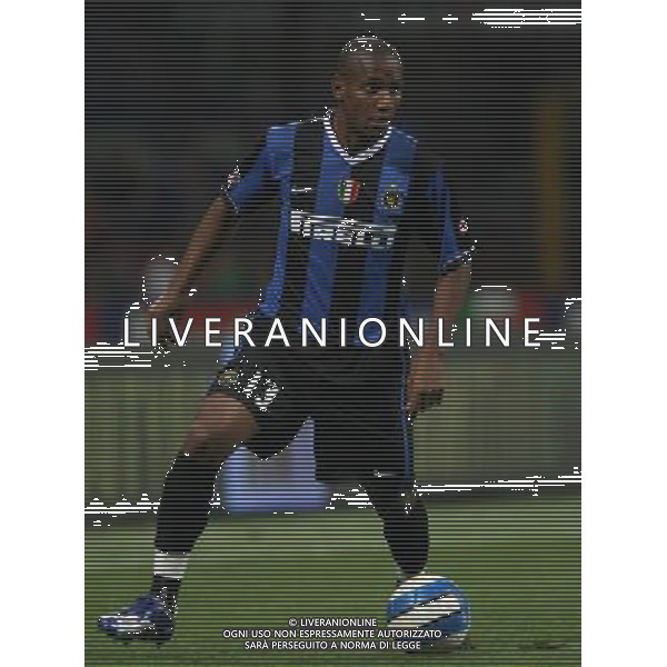 INTER-ROMA SUPERCOPPA ITALIANA 26/08/2006 NELLA FOTO MAICON AGENZI ALDO LIVERANI