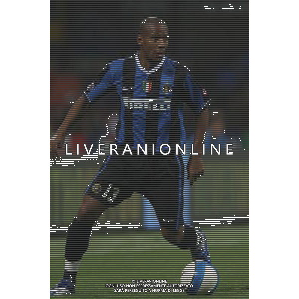INTER-ROMA SUPERCOPPA ITALIANA 26/08/2006 NELLA FOTO MAICON AGENZI ALDO LIVERANI