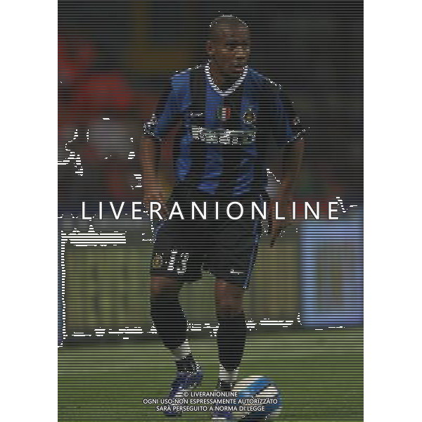 INTER-ROMA SUPERCOPPA ITALIANA 26/08/2006 NELLA FOTO MAICON AGENZI ALDO LIVERANI