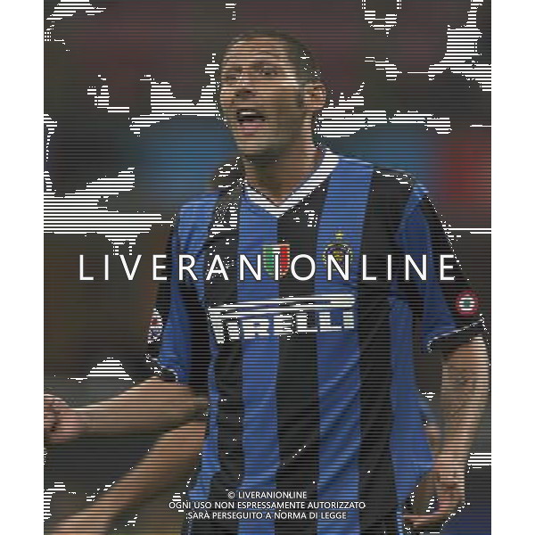 INTER-ROMA SUPERCOPPA ITALIANA 26/08/2006 NELLA FOTO MARCO MATERAZZI AGENZI ALDO LIVERANI