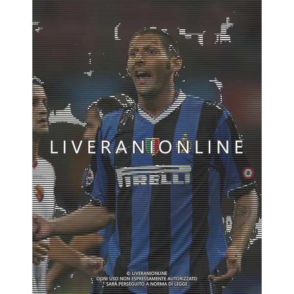 INTER-ROMA SUPERCOPPA ITALIANA 26/08/2006 NELLA FOTO MARCO MATERAZZI AGENZI ALDO LIVERANI